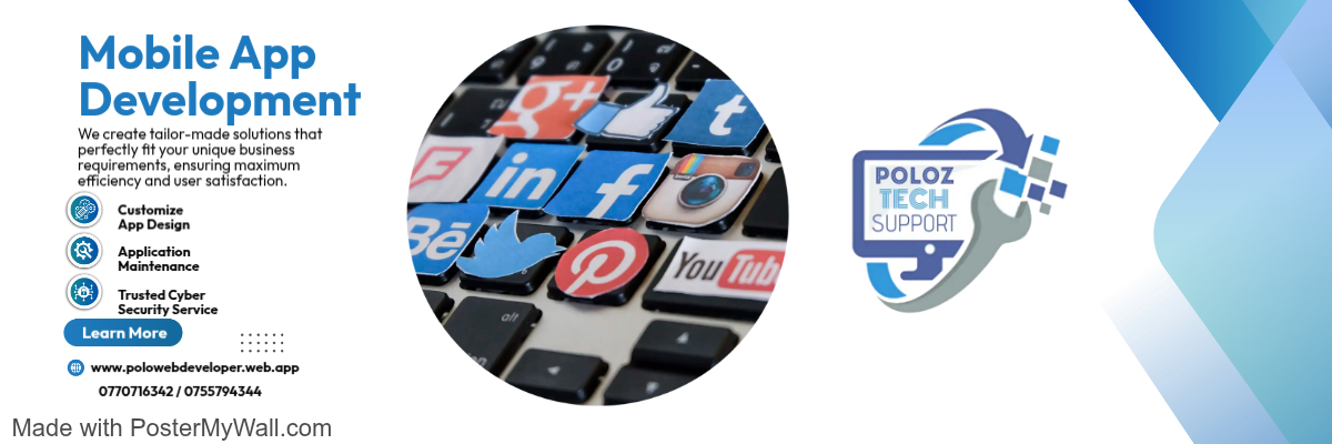 Landscape advertisement poster 1